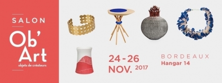 PARTICIPATION AU SALON O'BART BORDEAUX 2017 du 24 au 26 novembre - BIJOU PATRICIA QUERAN